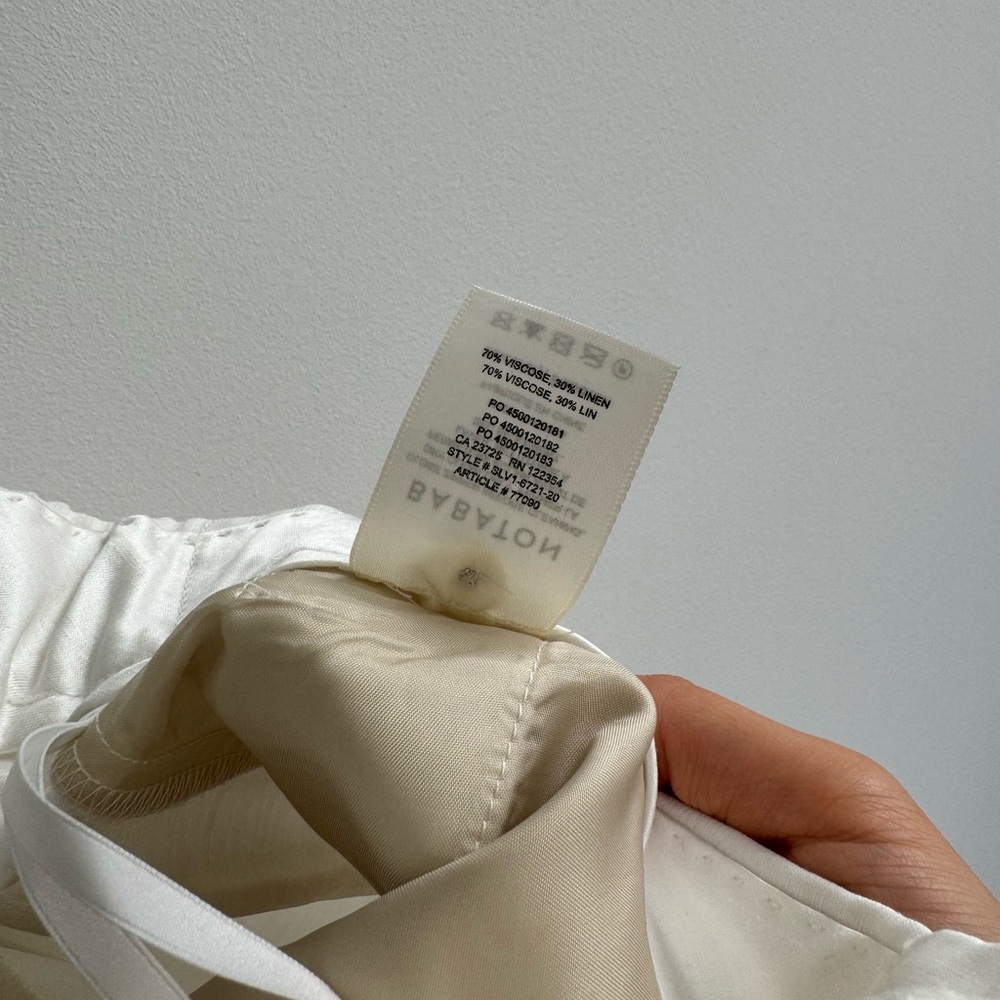 Aritzia - Babaton - Linen Capri - Picture 7 of 9